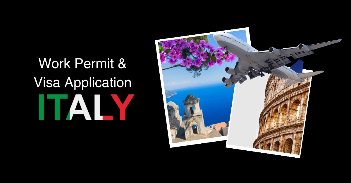How to Apply for a Work Permit, Student Visa, Business Visa, Investor Visa, and Resident Card Visa from Burkina Faso to Italy?